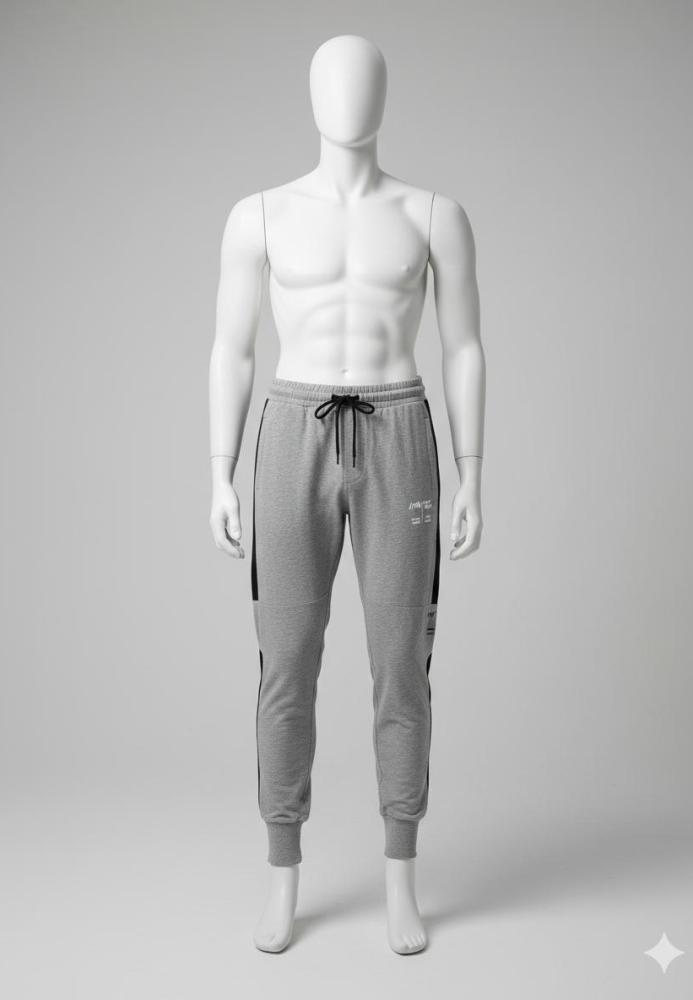 Pantaloni de sport barbat ,culoare gri ,Engros